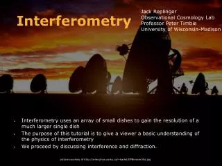 Interferometry