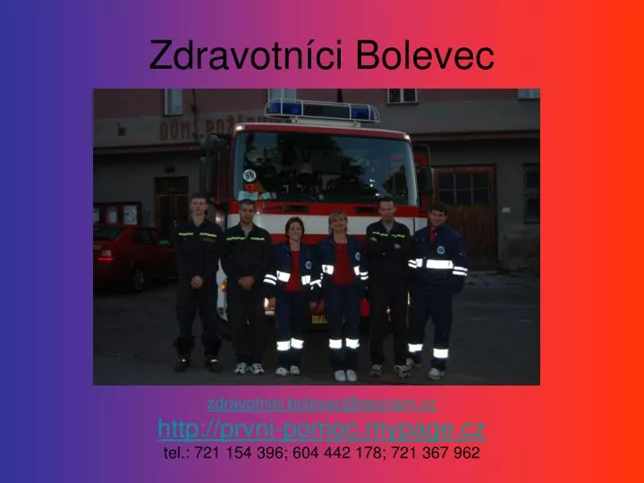 zdravotn ci bolevec