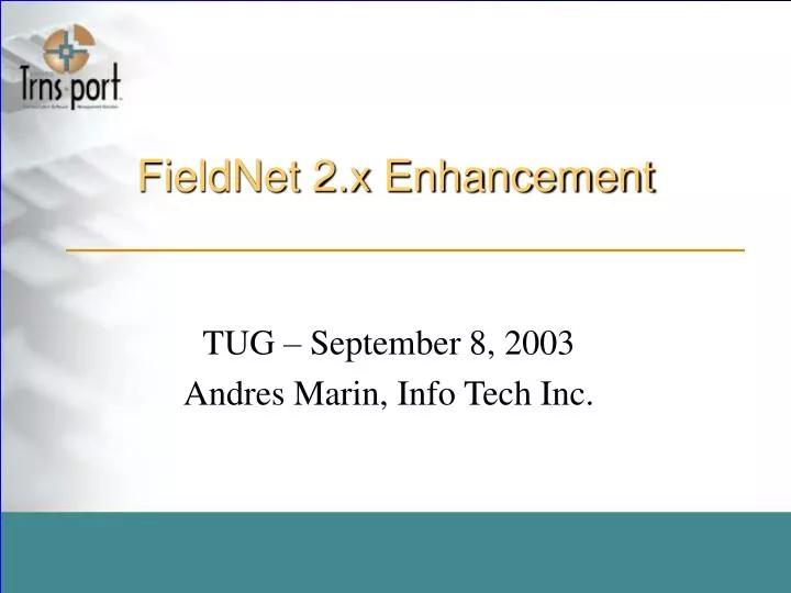 fieldnet 2 x enhancement