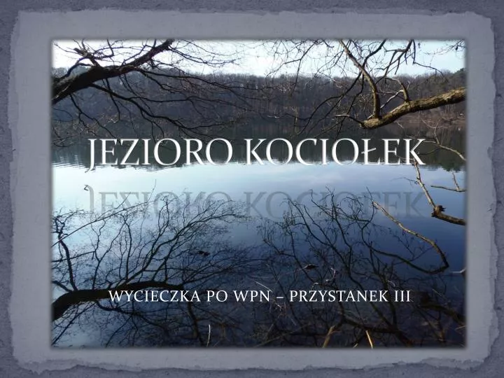 jezioro kocio ek