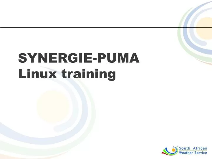 synergie puma linux training