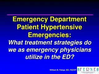 2007 EMA Advanced Emergency &amp; Acute Care Medicine Conference Atlantic City, NJ September 24, 2007