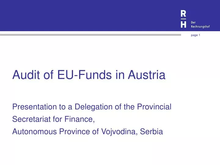 audit of eu funds in austria