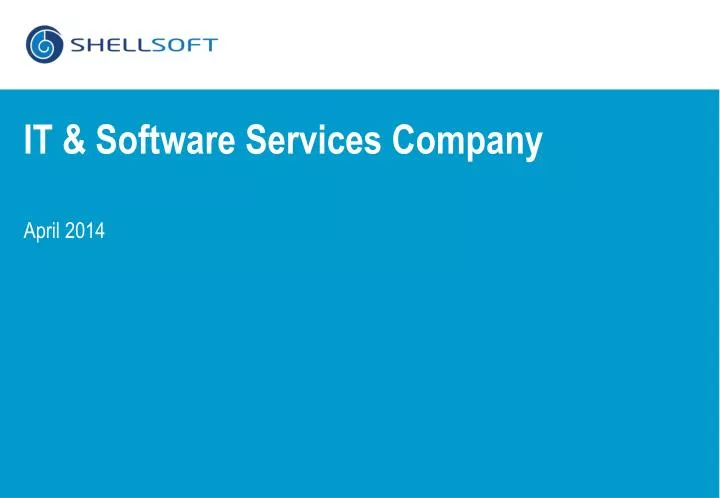 it software services company