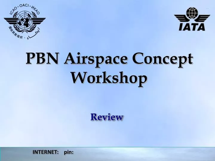 pbn airspace concept workshop