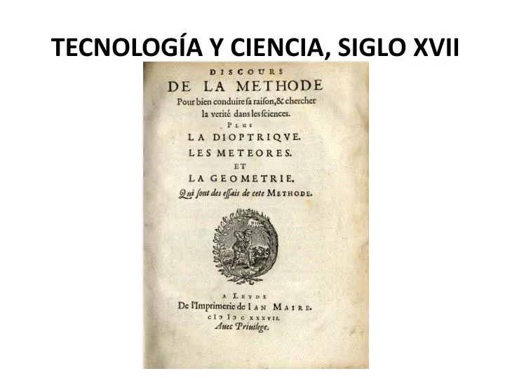 tecnolog a y ciencia siglo xvii