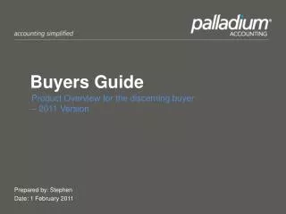 Buyers Guide