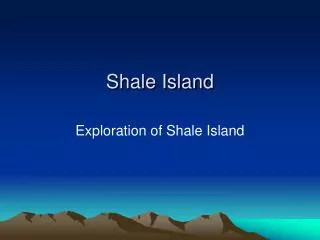 Shale Island