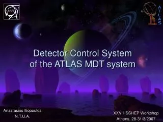 Detector Control System of the ATLAS MDT system