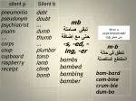 Understanding the Pronunciation of MB, GN, and MN in English - slide 1
