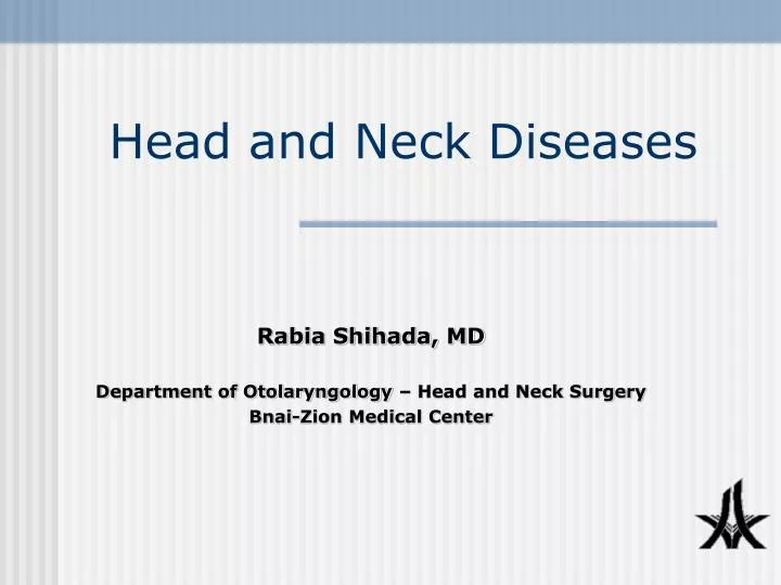 head and neck diseases