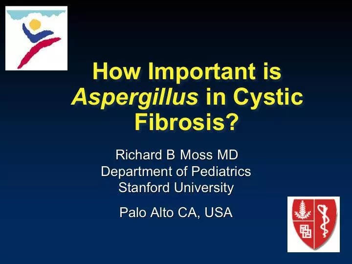 how important is aspergillus in cystic fibrosis