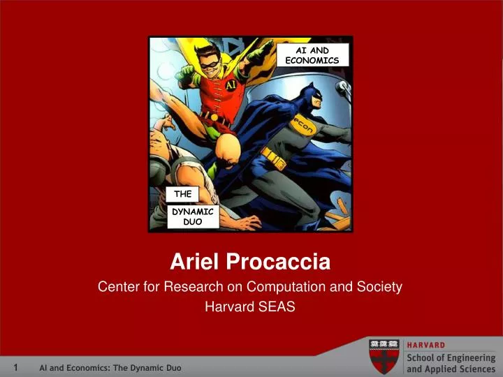 ariel procaccia center for research on computation and society harvard seas