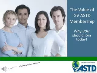 The Value of GV ASTD Membership