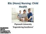 Plymouth University ‘Engendering Excellence’ - slide 1