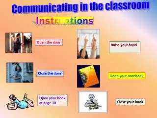Communicating in the classroom