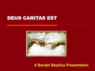 deus caritas est