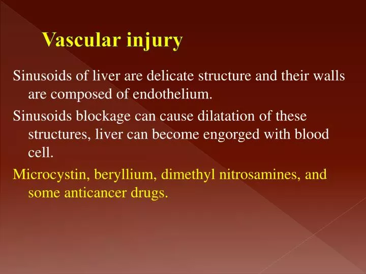 vascular injury
