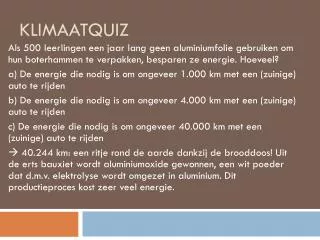 klimaatquiz