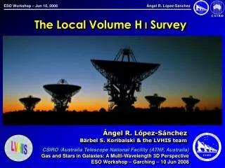 The Local Volume H I Survey