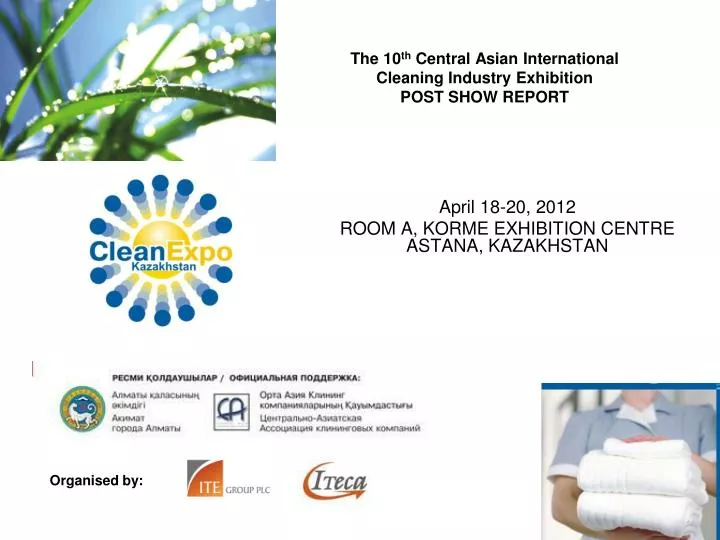 the 10 th central asian international cleaning industry exhibition post show report