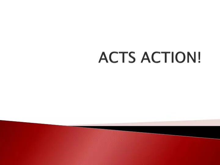 acts action