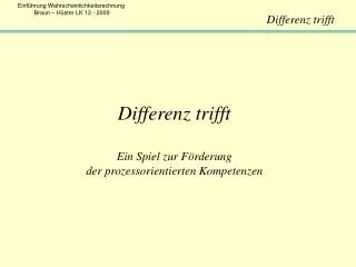 differenz trifft