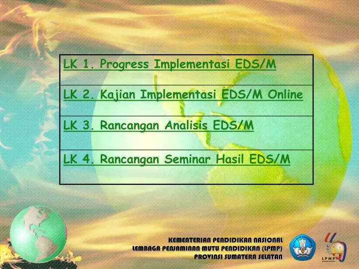 kementerian pendidikan nasional lembaga penjaminan mutu pendidikan lpmp provinsi sumatera selatan