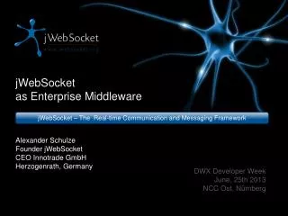 jWebSocket as Enterprise Middleware