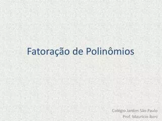 fatora o de polin mios