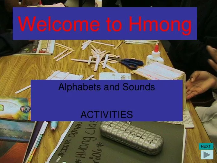 welcome to hmong