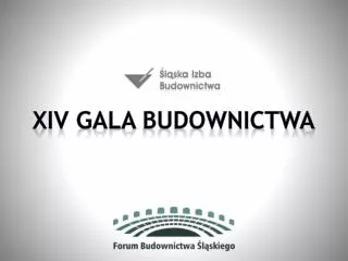 xiv gala budownictwa