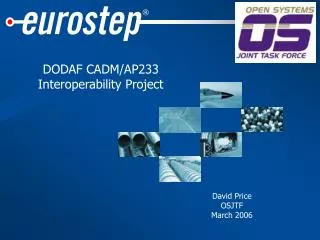 DODAF CADM/AP233 Interoperability Project