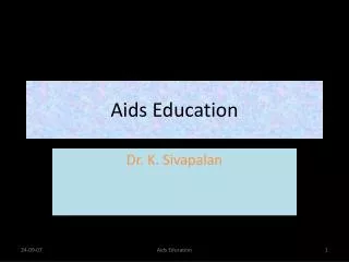 Aids Education