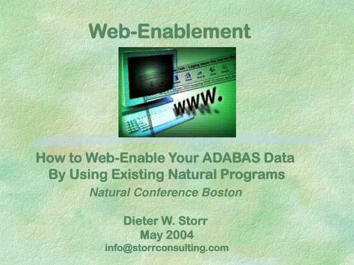 web enablement