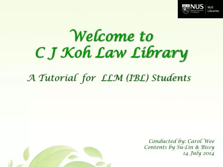 a tutorial for llm ibl students