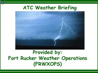 ATC Weather Briefing