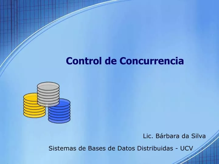 control de concurrencia