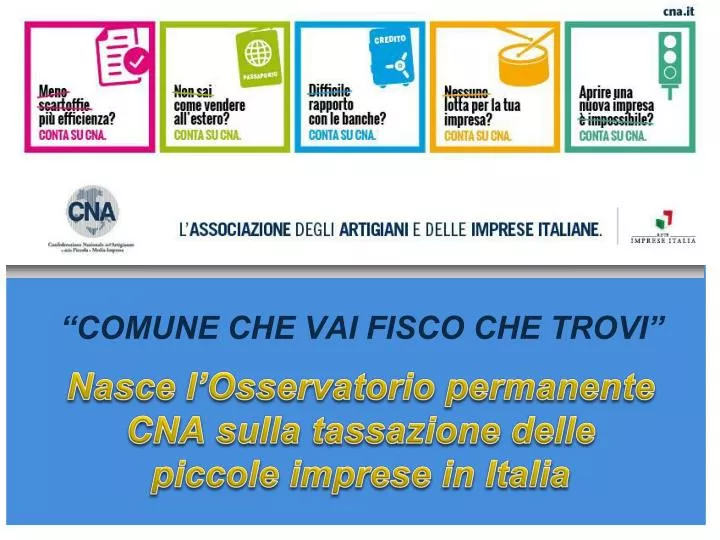 comune che vai fisco che trovi