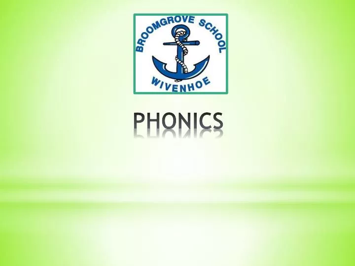 phonics