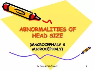 ABNORMALITIES OF HEAD SIZE