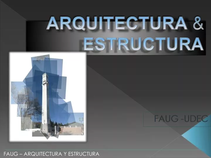 arquitectura estructura