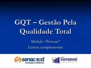gqt gest o pela qualidade total