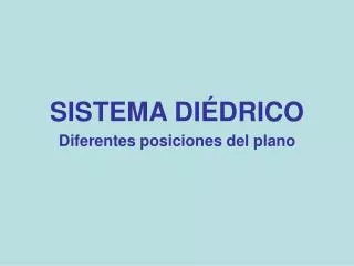 sistema di drico