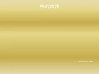 woyzeck