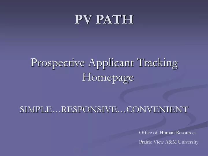 pv path