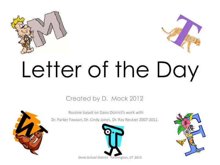 letter of the day