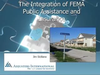 The Integration of FEMA Public Assistance and Insurance