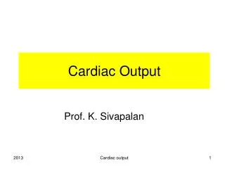Cardiac Output
