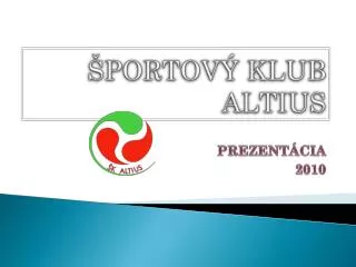 portov klub altius